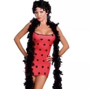 Dreamgirl Cartoon Cutie wig & boa